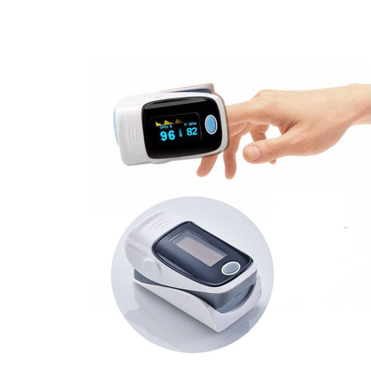 Fingertip Pulse Oximeter And Blood Oxygen Saturation Monitor With LED