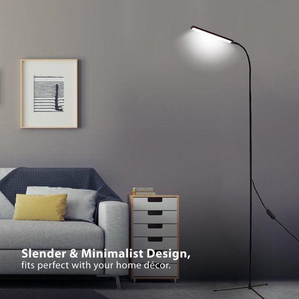 Floor Lamp, with Energy-saving LED Light Bulb, Adjustable, Eye-caring