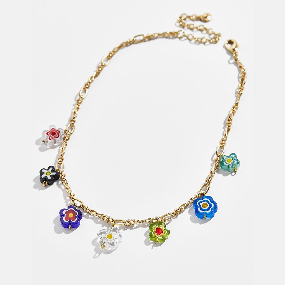 Candice Layered Multi-Color 2 PC Layered Necklace