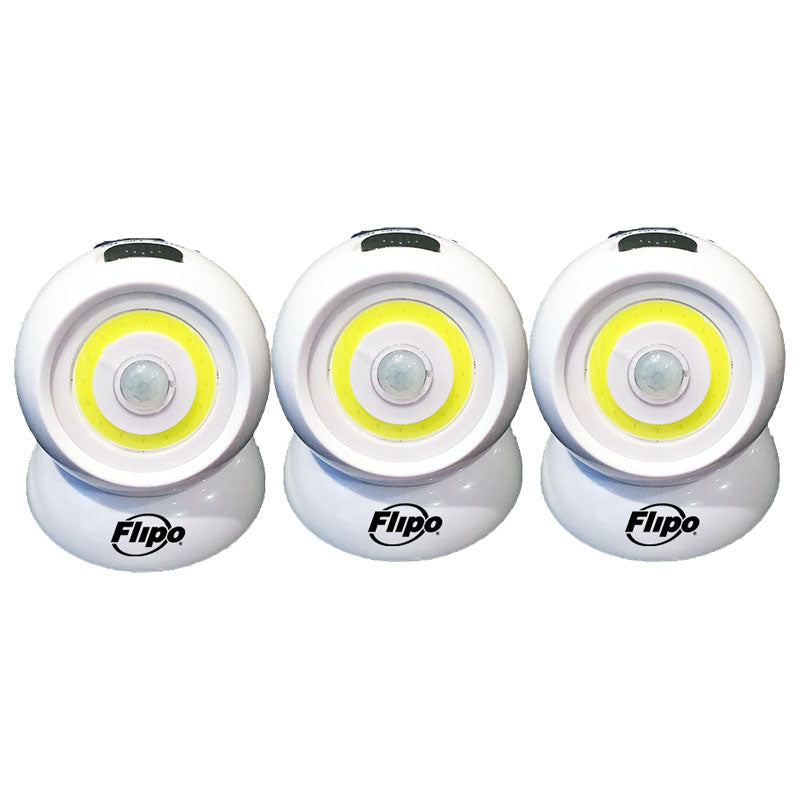 Revolution Motion Sensing COB LED Spotlight 3- Pack