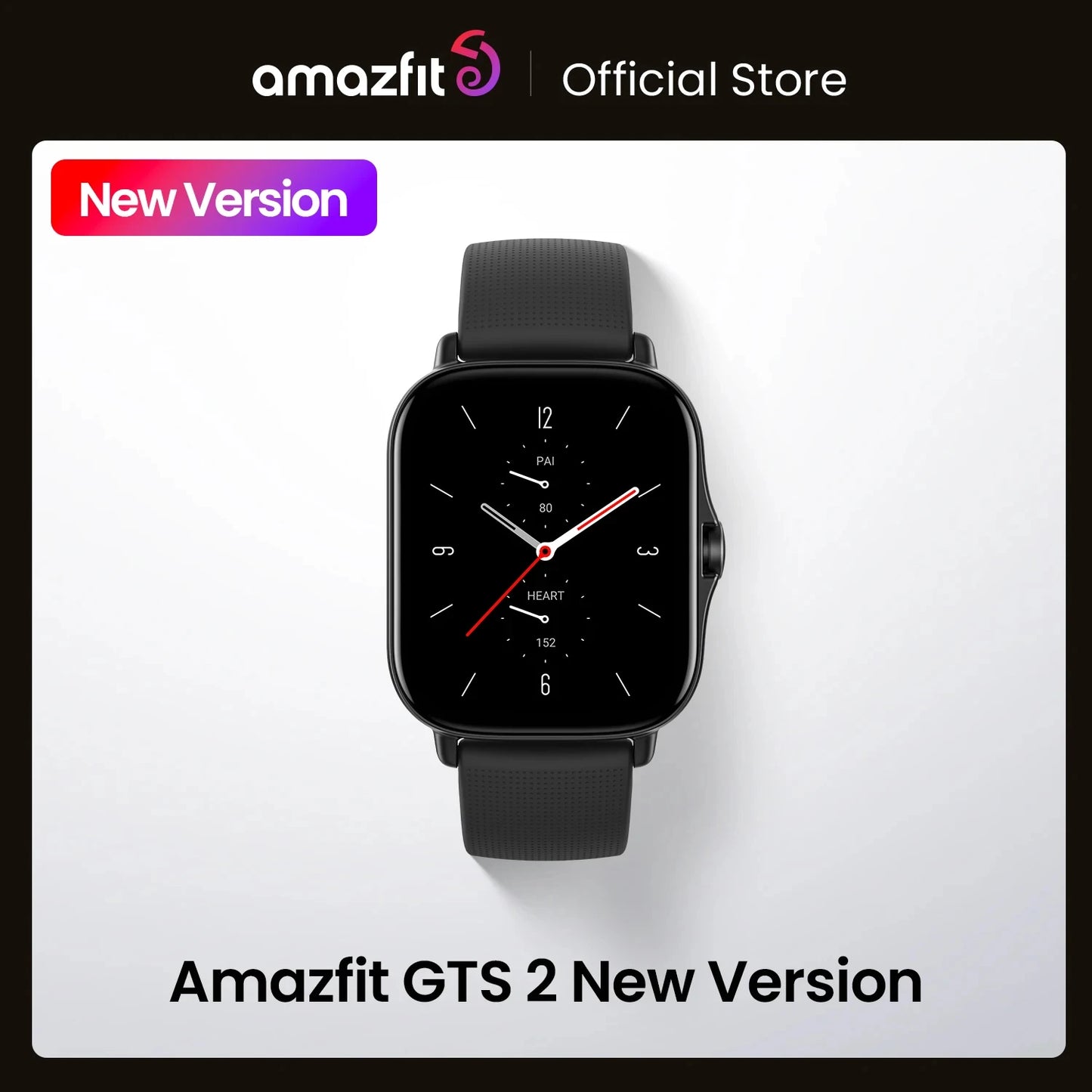 [Nueva versión] Reloj inteligente Amazfit GTS 2: salud y fitness integrales 