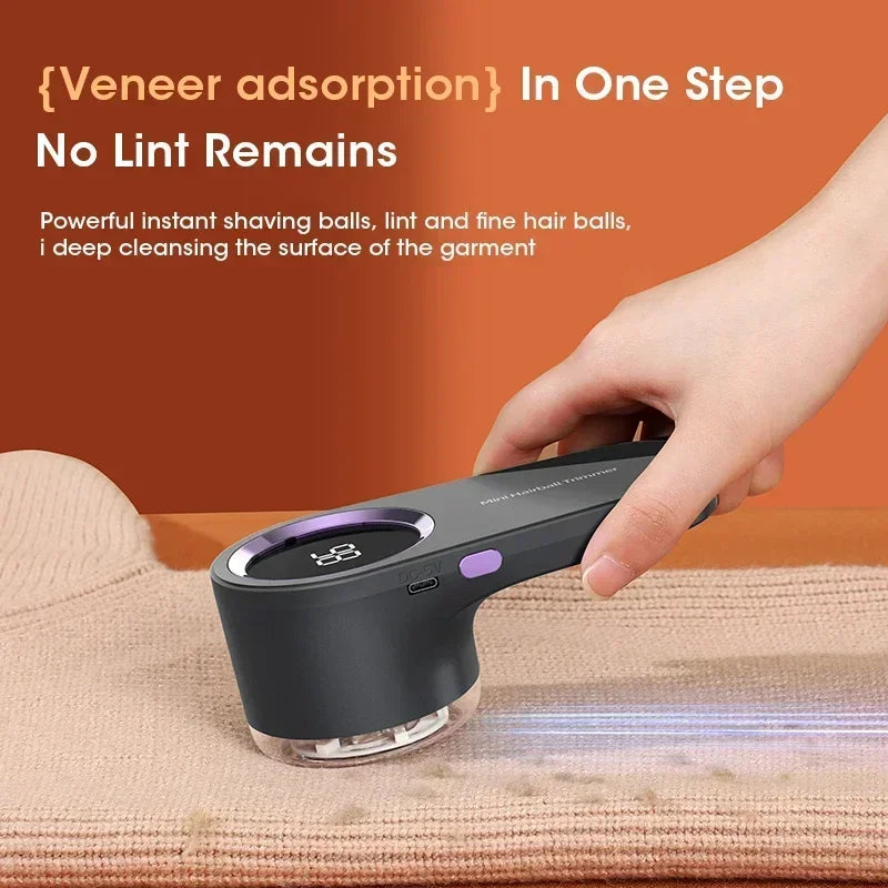 Lint Remover for Clothing Portable Electric Fuzz Pellet Remover LED