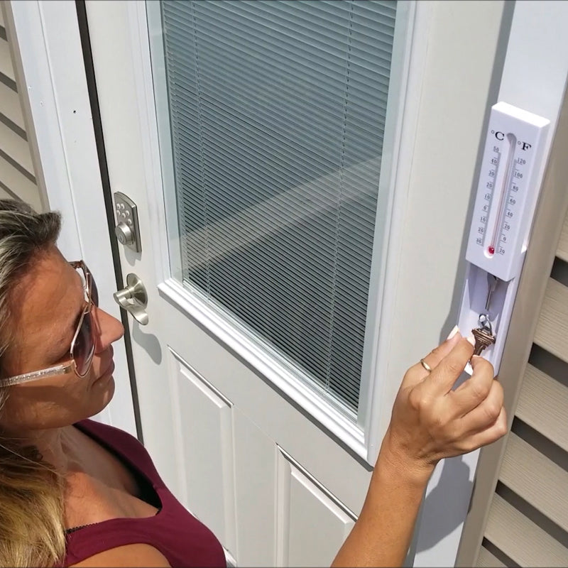 Secret Safe - Indoor/Outdoor Thermometer