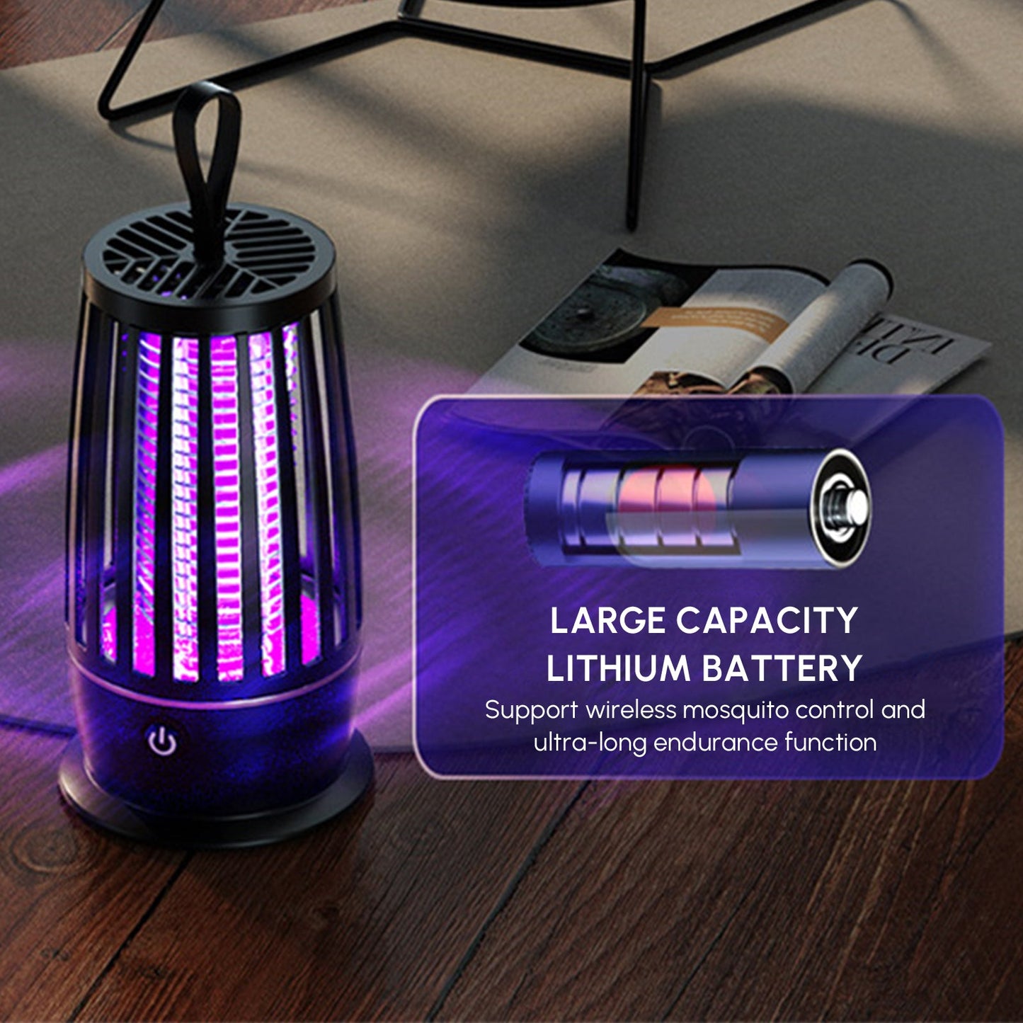 ndoor Bug Zapper Electric Mosquito Zappers Killer Lamp Low Voltage UV